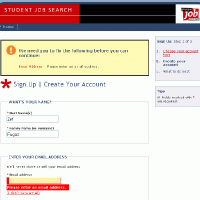 Student Job Search